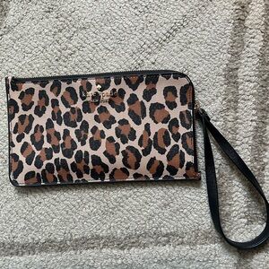 Kate Spade Black Wristlet